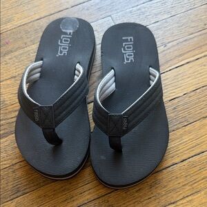 Flojos Charcoal boy Sandals size 1
